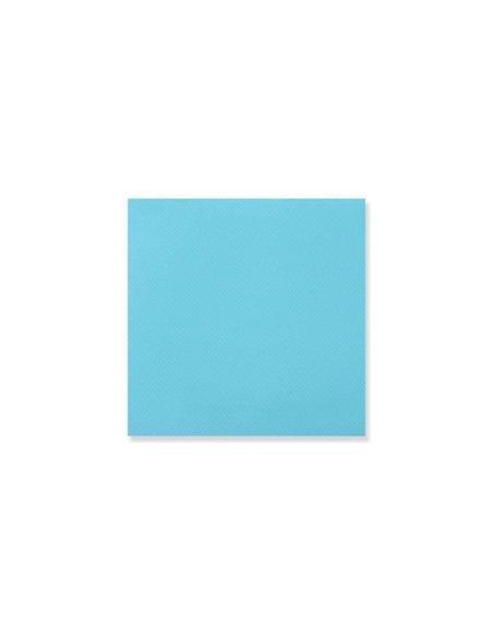 SERVILLETA 40X40 CELESTE P-P 24PAQ CAJA  PAQ 50UD 