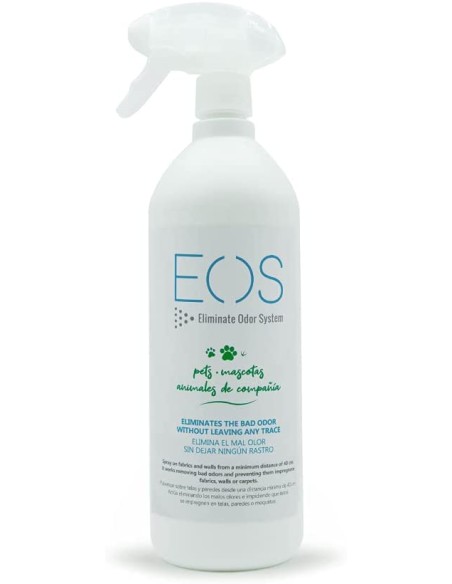 SPRAY ELIMINADOR DE OLORES EOS MASCOTAS  1L 