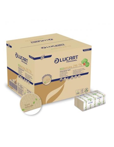 SERVILLETA MAXI LUCART ECO NATURAL 40 PAQ X150U