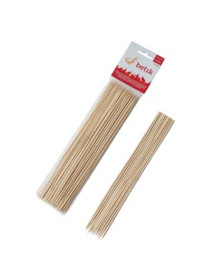 BROCHETA BAMBU 25CM  PAQ 100UD  2
