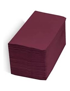 SERVILLETA 30X40 BURDEO P P 48PAQ CAJA  PAQ 50UD  2