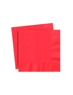 SERVILLETA 33X33 ROJA CELULOSA CAJA 36 PAQ 100UND  2