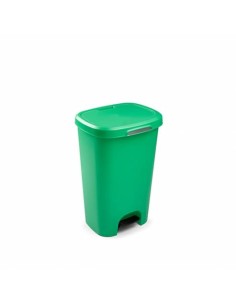 PAPELERA CON PEDAL 50L VERDE PARCHIS