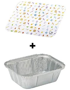 TAPA ENVASE DE ALUMINIO 470CC CAJA 12PAQ  100UD