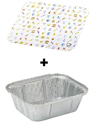 TAPA ENVASE DE ALUMINIO 470CC CAJA 12PAQ  100UD 