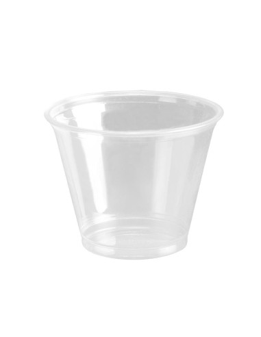 VASO PET BAJO - 9OZ  266ML  92MM-PAQ   100 UDS 