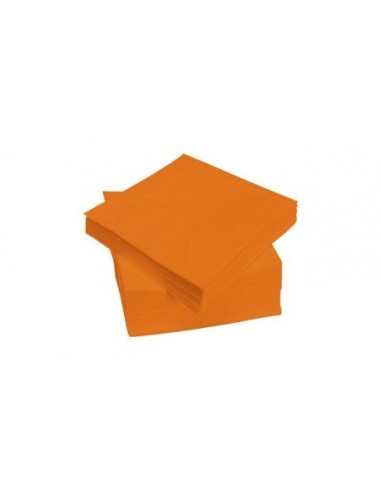 Servilleta 40x40 Naranja P-P 24paq Caja (Paq 50ud)