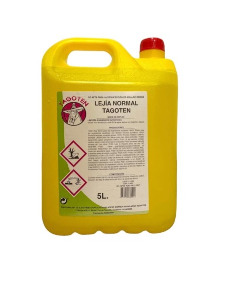 NASE Canarias | Lejía uso doméstico Tagoten | 5L