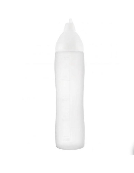 BOTELLA PARA SALSA 750ML BLANCO  1 UDAD  BOTELLA PARA SALSA 750ML BLANCO  1 UDAD