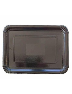 BANDEJA CARTON Nº6 NEGRO 18x25CM   100 UDS