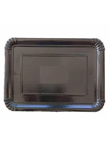 BANDEJA CARTON Nº6 NEGRO 18x25CM   100 UDS 