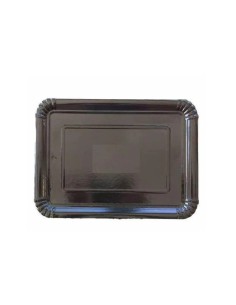 BANDEJA CARTON Nº6 NEGRO 18x25CM   100 UDS  2
