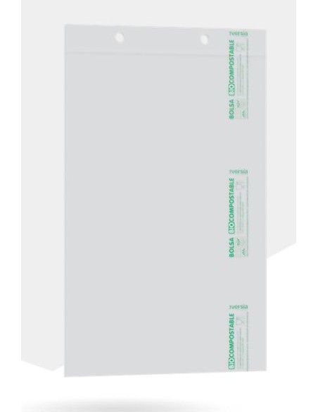 BOLSA BLOCK 25X35 BIO ST COMPOSTABLE  500UND 