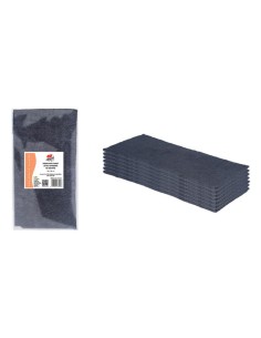 PAÑO MICROFIBRA 40X38CM NEGRO  6UND