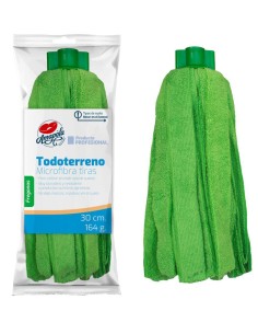 FREGONA MICROTIRAS TODO TERRENO VERDE  1UND