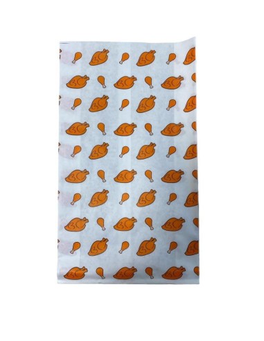 BOLSA DE POLLO 20 7X35CM  CAJA 500UD 