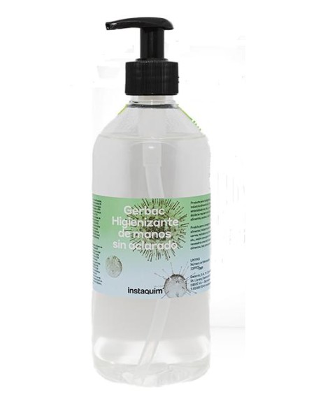GERBAC HIGIENIZANTE DE MANOS BOTE 500ML UNE14476 GERBAC HIGIENIZANTE DE MANOS BOTE 500ML UNE14476