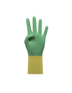 GUANTE  BICOLOR REFORZADO TALLA L 2