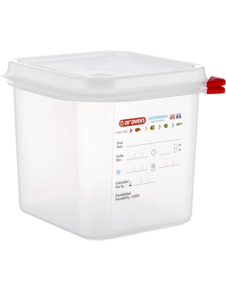 RECIPIENTE TRANSP  C/TAPA 235X235X190MM 6L  1UND  RECIPIENTE TRANSP  C/TAPA 235X235X190MM 6L  1UND