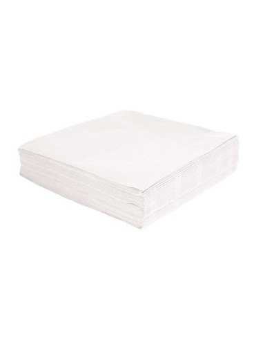 SERVILLETA 40X40 BLANCO P-P 18PAQ CAJA  PAQ 100UD 