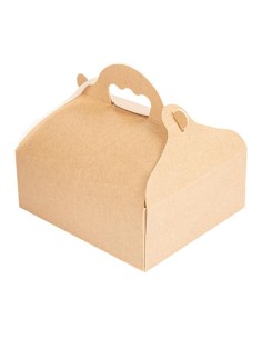 CAJITA PASTEL  KRAFT 16X18X7CM CAJ 200U  PAQ 50U  2