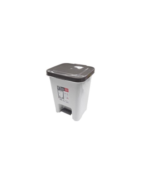 PAPELERA DE PLASTICO CON PEDAL 12L YY-D067  1UND   PAPELERA DE PLASTICO CON PEDAL 12L YY-D067  1UND