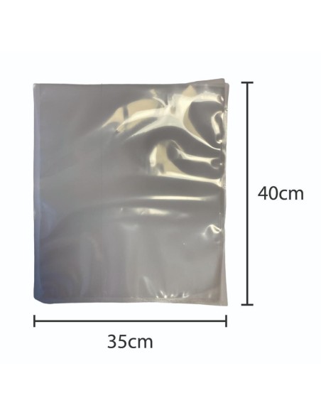 BOLSA DE VACIO NAT 35X40 150 MY CAJA   300UND  BOLSA DE VACIO NAT 35X40 150 MY CAJA   300UND