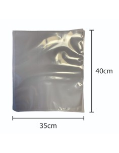 BOLSA DE VACIO NAT 35X40 150 MY CAJA   300UND  2