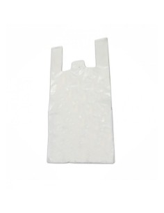 BOLSA DE CAMISETA 42X53 BLANCA CAJ 20PAQ  50UND