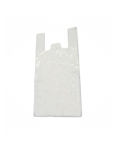 BOLSA DE CAMISETA 42X53 BLANCA CAJ 20PAQ  50UND