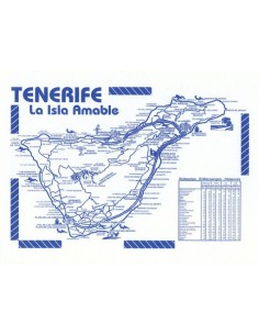 NASE Distribuciones | Mantel isla Tenerife | 30x40