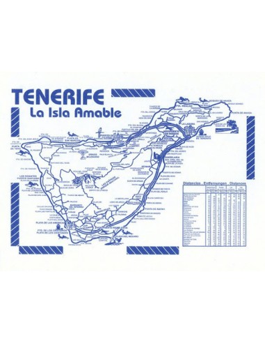 Mantel Isla Tenerife 30x40 (500und)