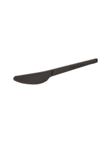 CUCHILLO CPLA NEGRO 168MM CAJA 30P 50UND 