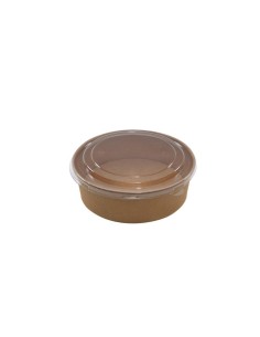 ENSALADERA KRAFT TAPA 1100ML  25UN  2