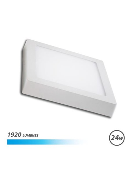 DOWNLIGHT CUADRADO SOBRE PARED LED 24W FRIA ELBAT DOWNLIGHT CUADRADO SOBRE PARED LED 24W FRIA ELBAT