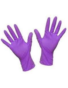 GUANTE NITRILO VIOLETA S/P PREMIUM TALLA XL 100UD  2