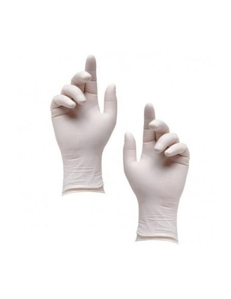 GUANTE DE VINILO SIN POLVO BLANCO TALLA XS
