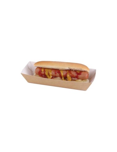 HOT DOG KRAFT 225X125X65MM  PAQ 50UND 