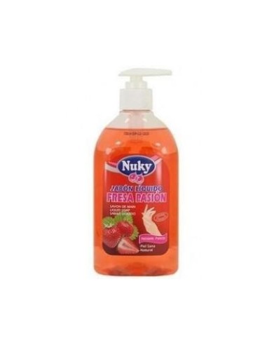 JABON LIQUIDO FRESA C/DOSIFICADOR NUKY 500ML