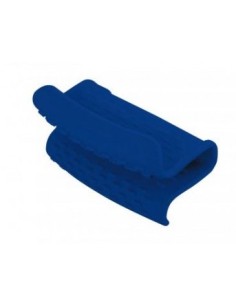 MANOPLA DE SILICONA AZUL 153X124X71MM  1 UDAD