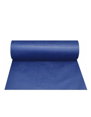 MANTEL TNT ANCHO 1 20CM PRECORTE 40CM AZUL  50M 