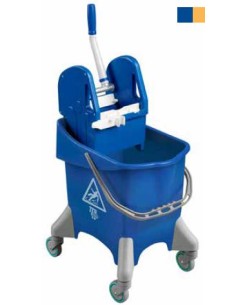 CARRO DE LIMPIEZA PILE AZUL 30L   PRENSA