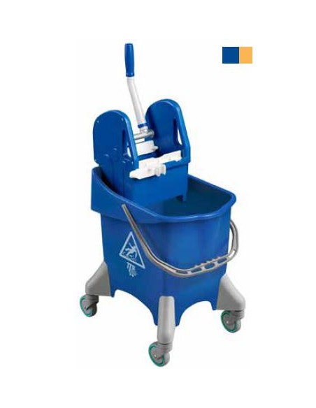 CARRO DE LIMPIEZA PILE AZUL 30L   PRENSA CARRO DE LIMPIEZA PILE AZUL 30L   PRENSA