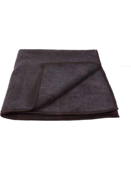 PAÑO MICROFIBRA 35X38CM NEGRO  PAQ 5UD  PAÑO MICROFIBRA 35X38CM NEGRO  PAQ 5UD