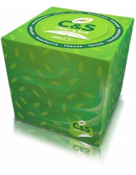 PAÑUELO FACIAL CUBO 2 C  CAJA 30P 80SERV  30PAQ 