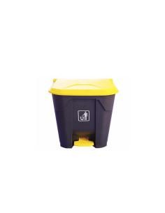 PAPELERA DE PLASTICO CON PEDAL 40L YY-D147  1UND