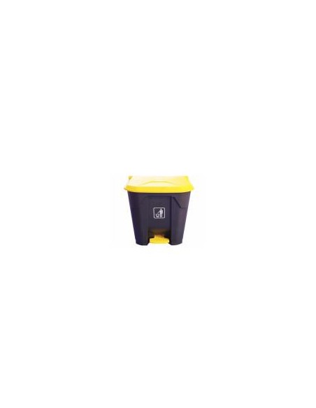 PAPELERA DE PLASTICO CON PEDAL 40L YY-D147  1UND  PAPELERA DE PLASTICO CON PEDAL 40L YY-D147  1UND
