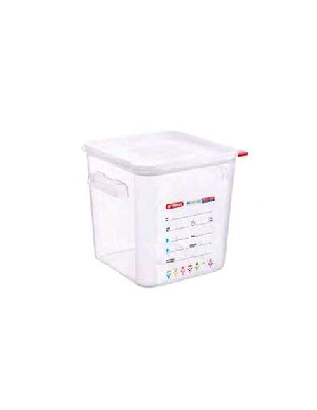 RECIPIENTE TRANSP  C/TAPA 290X290X320MM 18L  1UND  RECIPIENTE TRANSP  C/TAPA 290X290X320MM 18L  1UND