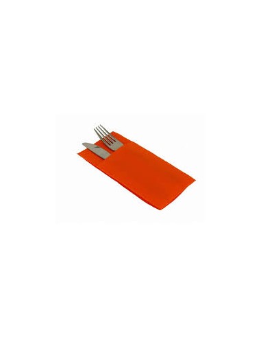 SERV  KANGURO SECO 40X40 NARANJA 40 UDS-CAJA 12PAQ