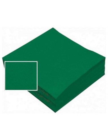 SERVILLLETA 40X40 VERDE P-P CAJA 18PAQ  PAQ100UND 